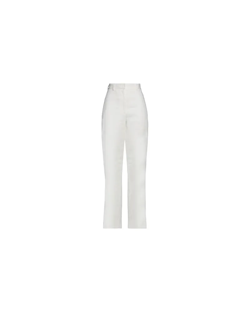 Cacharel HOSEN & RÖCKE - Hosenauf YOOX.COM Cremeweiß