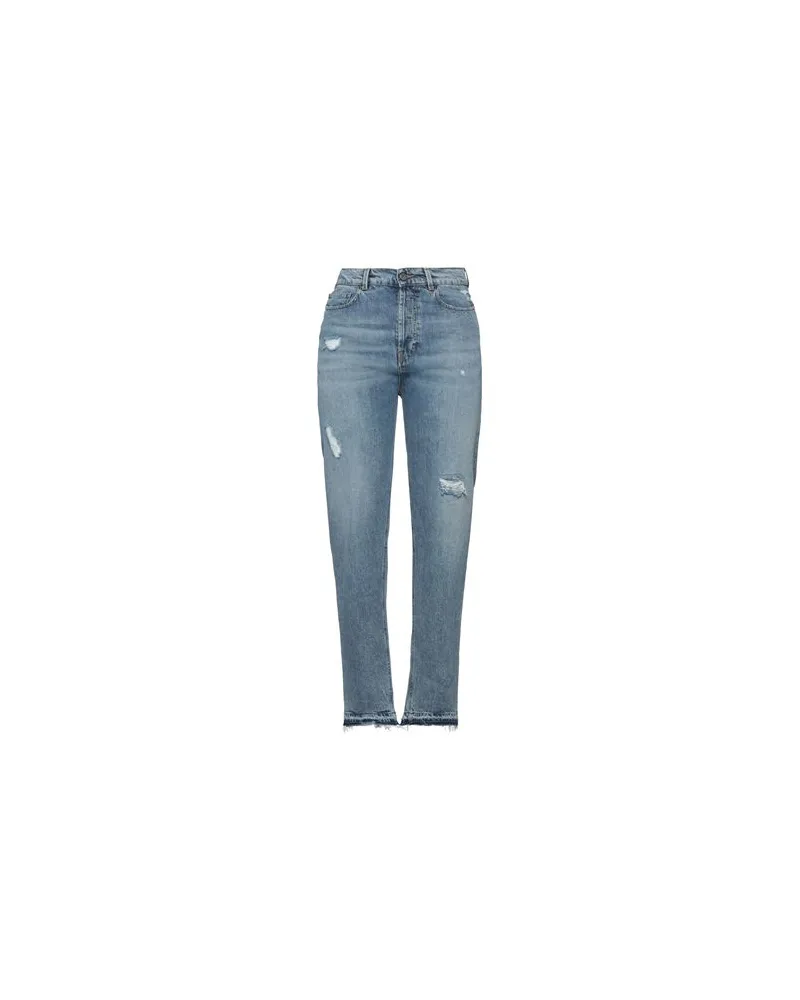 PT TORINO HOSEN & RÖCKE - Jeanshosenauf YOOX.COM Blau