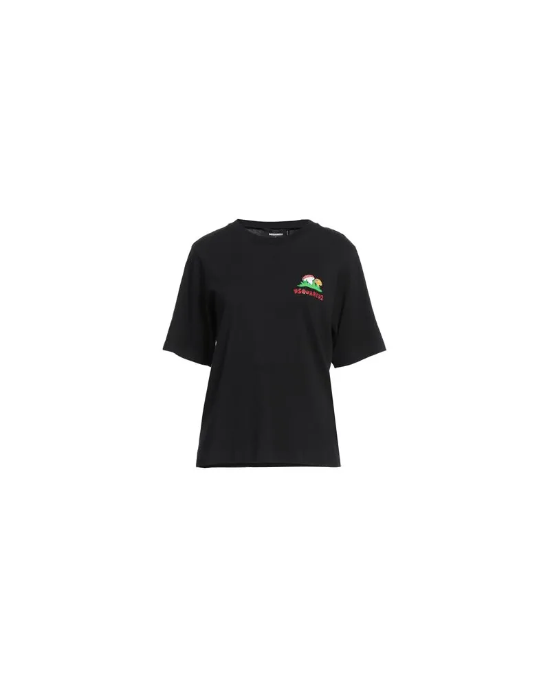 Dsquared2 TOPS - T-shirtsauf YOOX.COM Schwarz