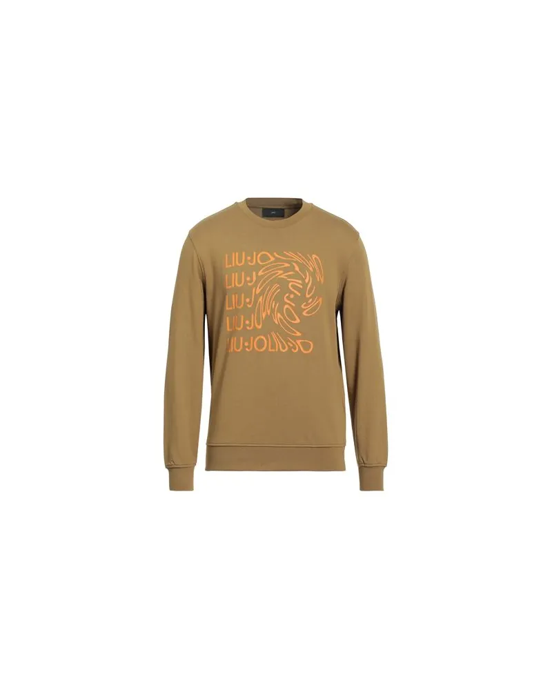 Liu Jo TOPS - Sweatshirtsauf YOOX.COM Khaki
