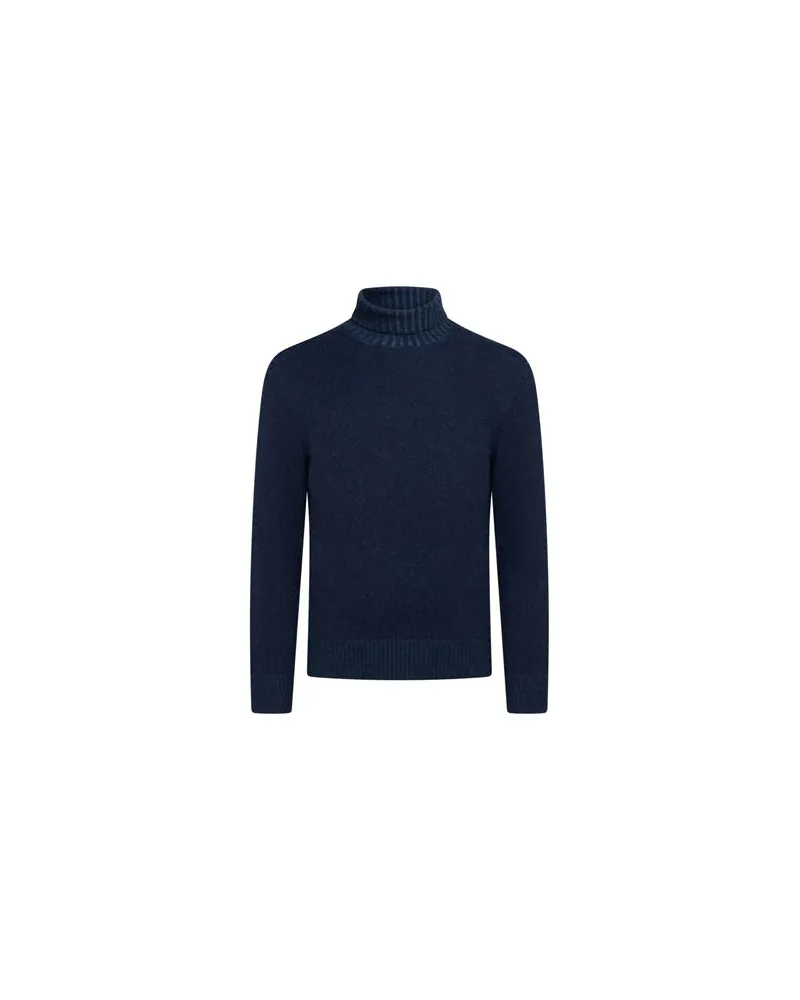 BARBA STRICKWAREN - Rollkragenpulloverauf YOOX.COM Nachtblau