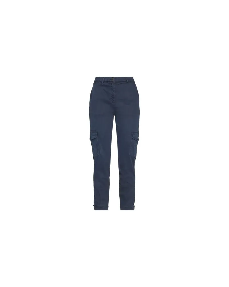 Fracomina HOSEN & RÖCKE - Hosenauf YOOX.COM Nachtblau