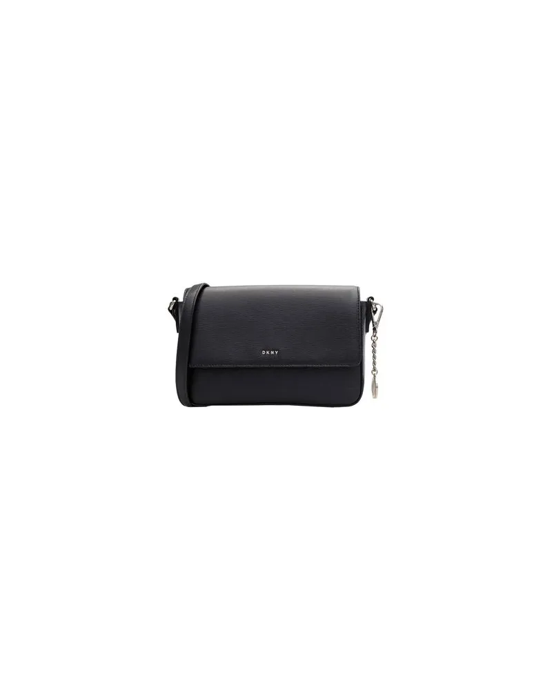 DKNY BRYANT-MD FLAP CBODY-SUTTON   - TASCHEN - Umhängetascheauf YOOX.COM Schwarz