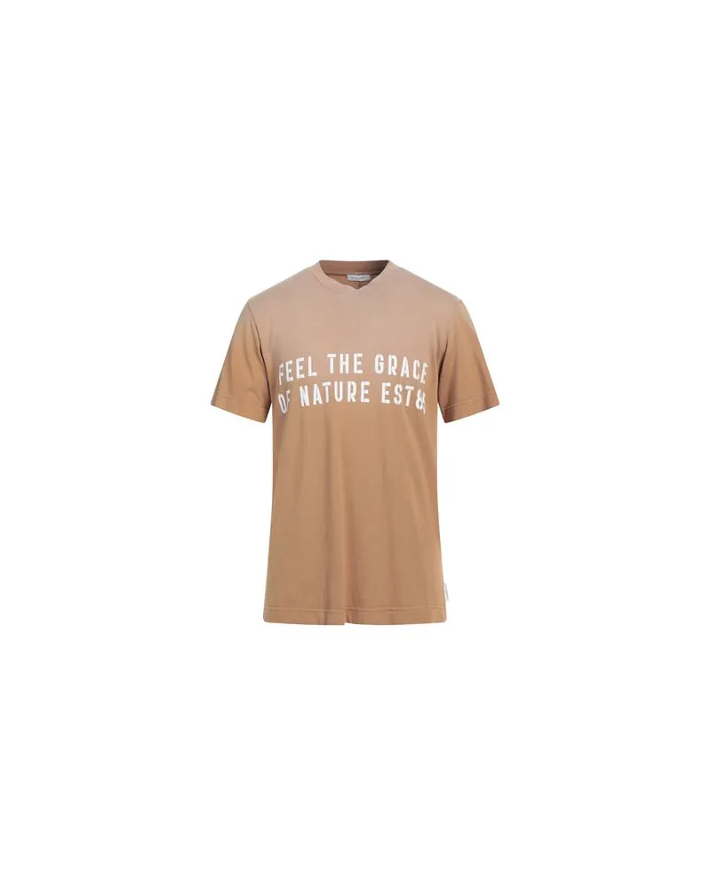 Paolo Pecora Milano TOPS - T-shirtsauf YOOX.COM Beige