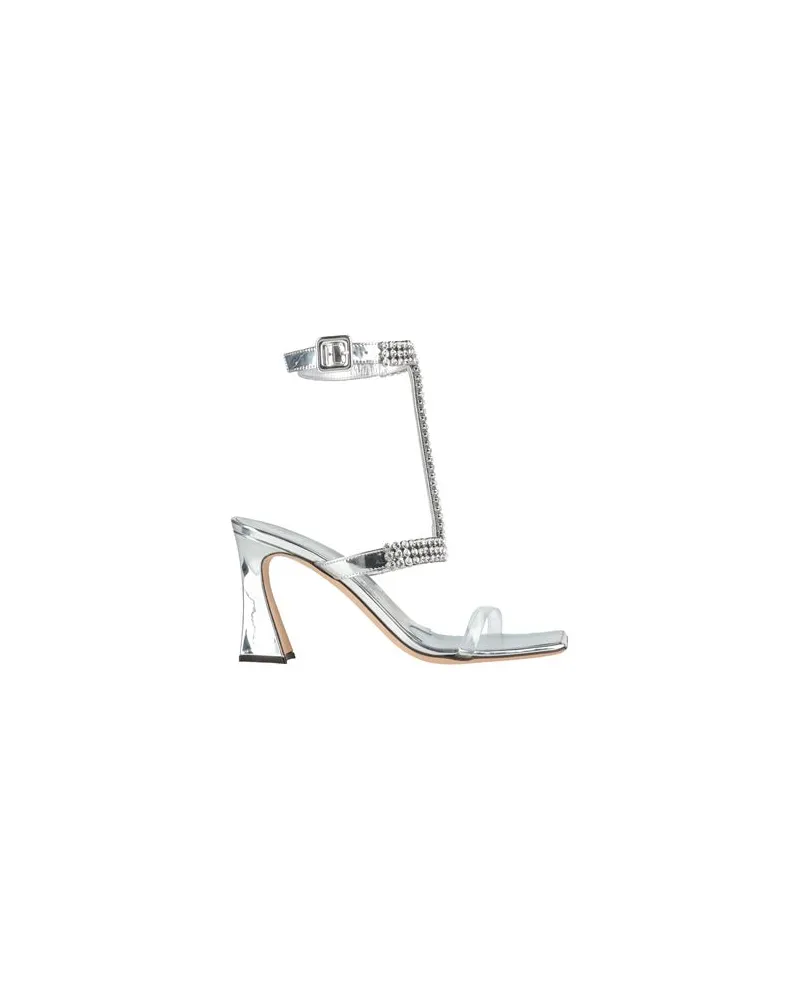 Giuseppe Zanotti SCHUHE - Sandalenauf YOOX.COM Silber