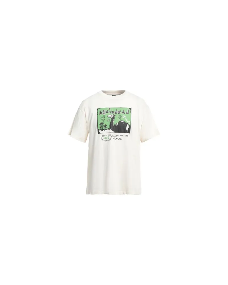 Brain Dead TOPS - T-shirtsauf YOOX.COM Cremeweiß