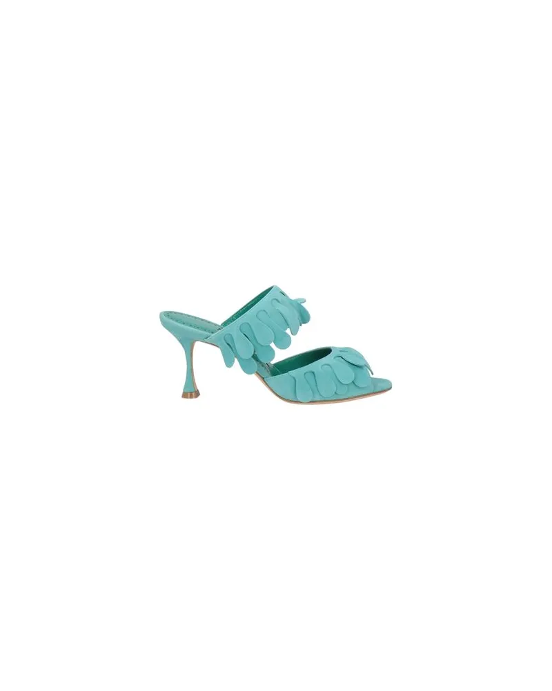 Manolo Blahnik SCHUHE - Sandalenauf YOOX.COM Tūrkis