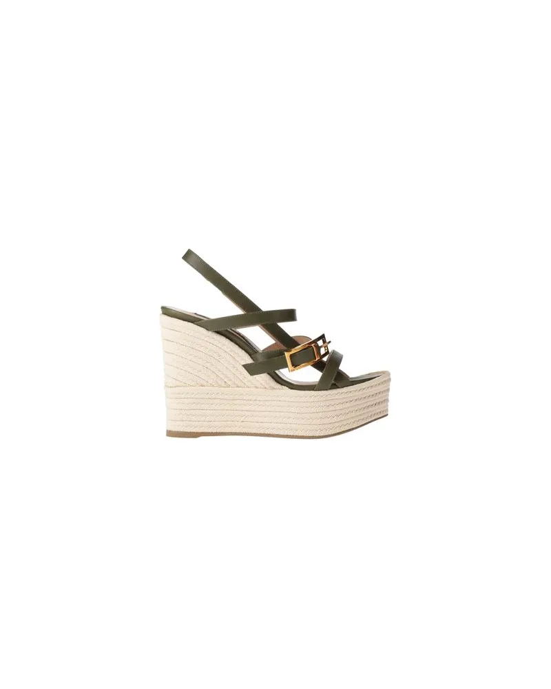 Sergio Rossi SCHUHE - Espadrillesauf YOOX.COM Militärgrün