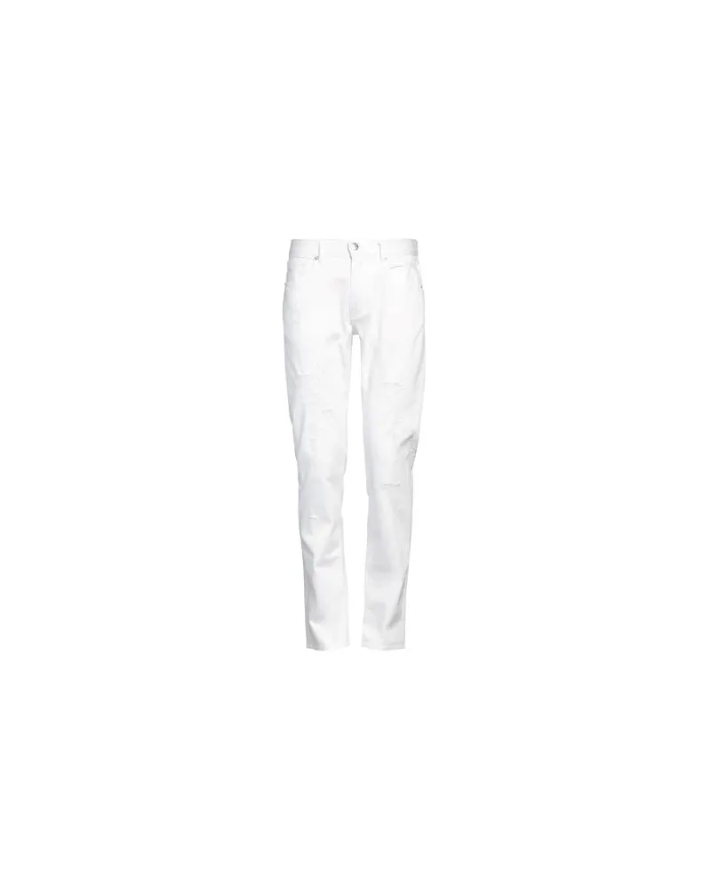 Armani Exchange HOSEN & RÖCKE - Jeanshosenauf YOOX.COM Weiß