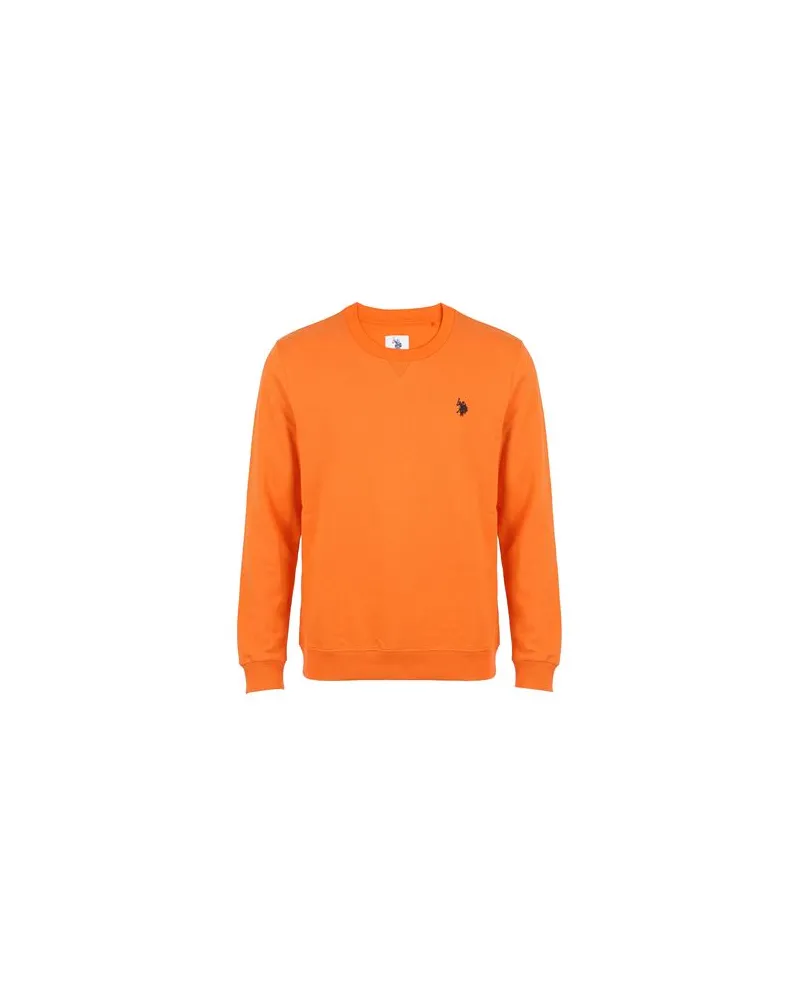 U.S. Polo Assn.  TOPS - Sweatshirtsauf YOOX.COM Orange