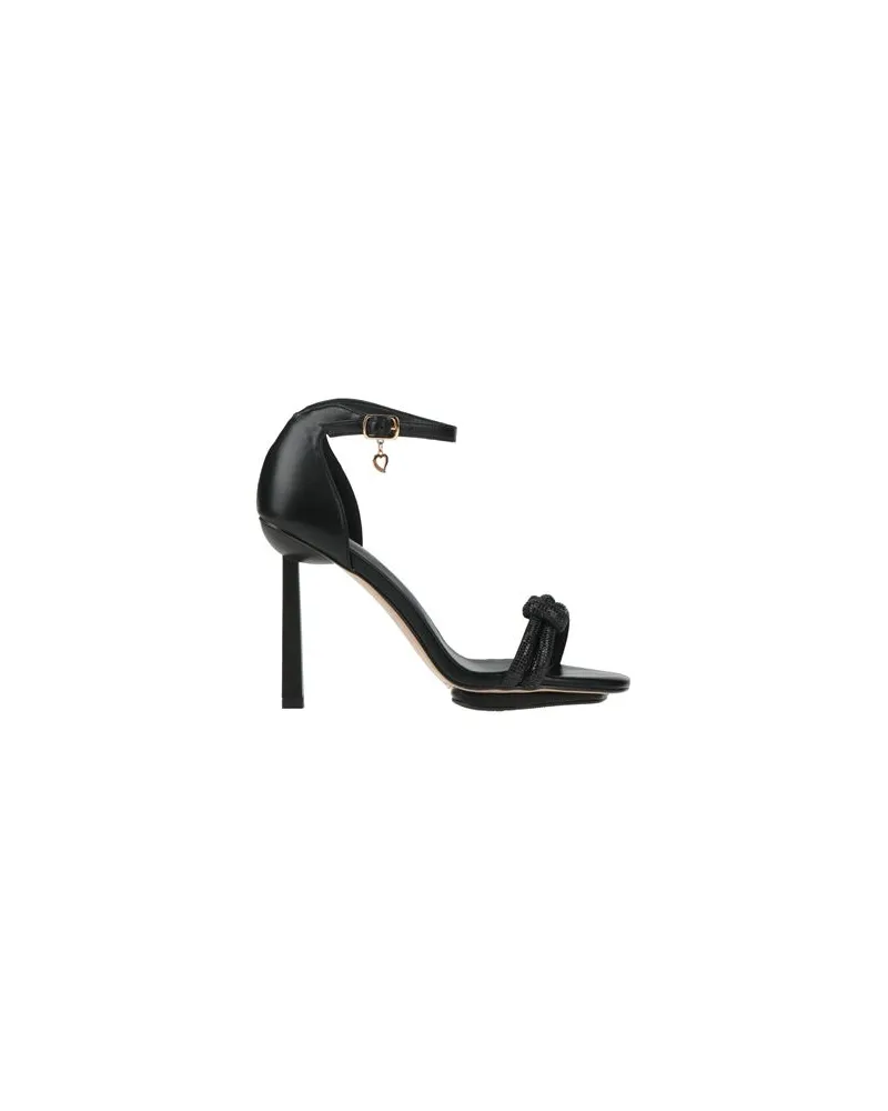 Braccialini SCHUHE - Sandalenauf YOOX.COM Schwarz