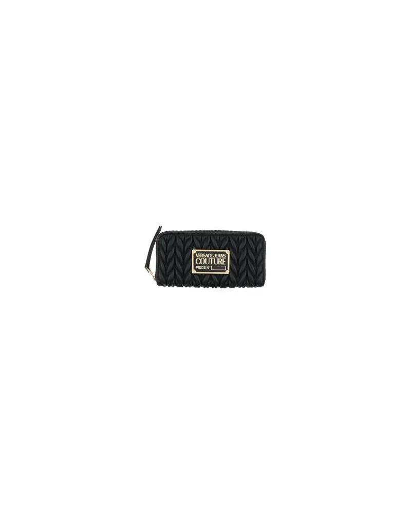Versace Jeans Kleinlederwaren - Brieftaschenauf YOOX.COM Schwarz