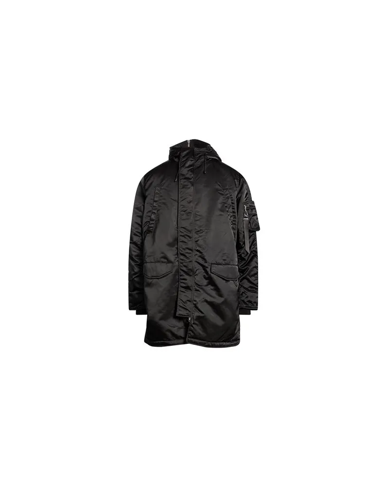 Alpha Industries JACKEN & MÄNTEL - Mäntelauf YOOX.COM Schwarz