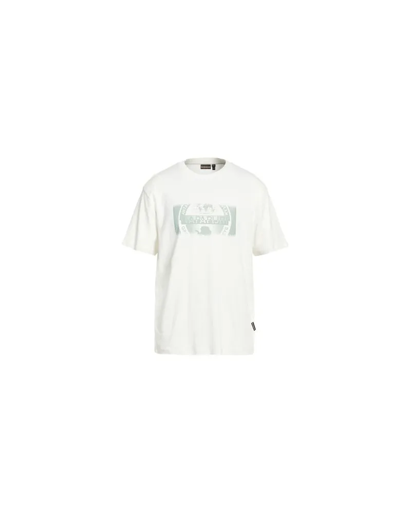 Napapijri TOPS - T-shirtsauf YOOX.COM Elfenbein