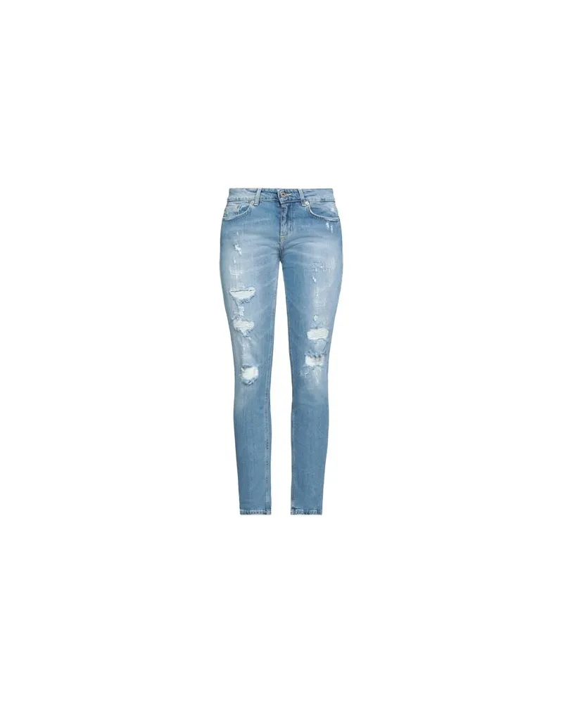 Dondup HOSEN & RÖCKE - Jeanshosenauf YOOX.COM Blau