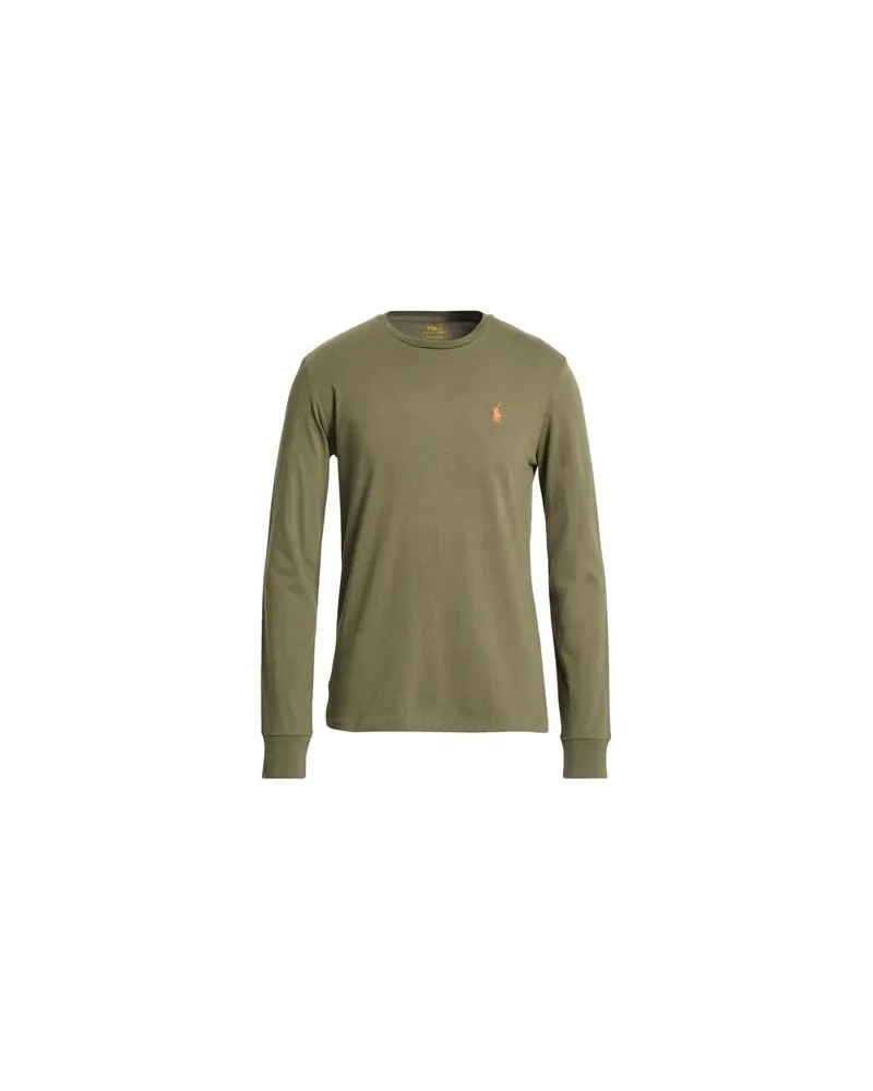 Ralph Lauren TOPS - T-shirtsauf YOOX.COM Militärgrün