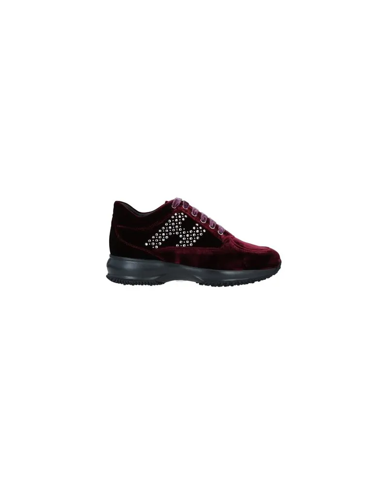Hogan SCHUHE - Sneakersauf YOOX.COM Bordeaux