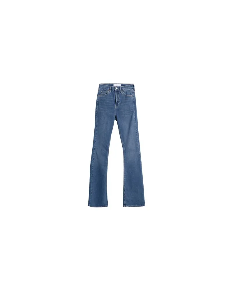 Topshop HOSEN & RÖCKE - Jeanshosenauf YOOX.COM Blau