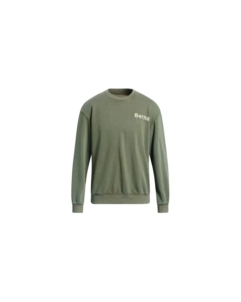 BERNA TOPS - Sweatshirtsauf YOOX.COM Militärgrün