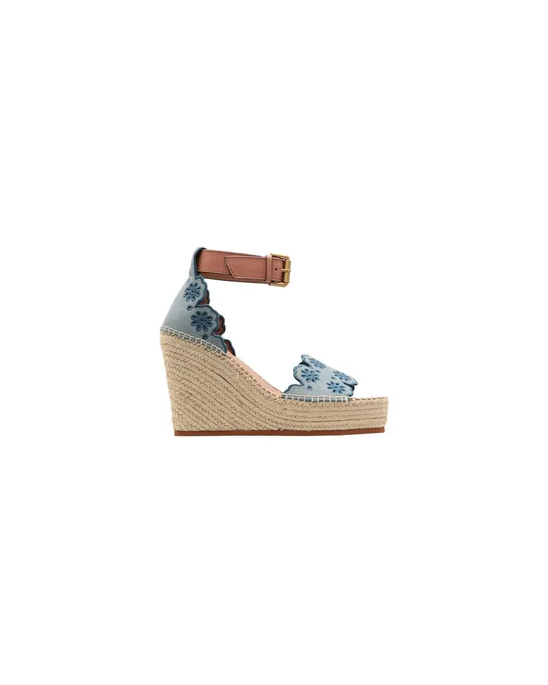 See by Chloé SCHUHE - Espadrillesauf YOOX.COM Himmelblau