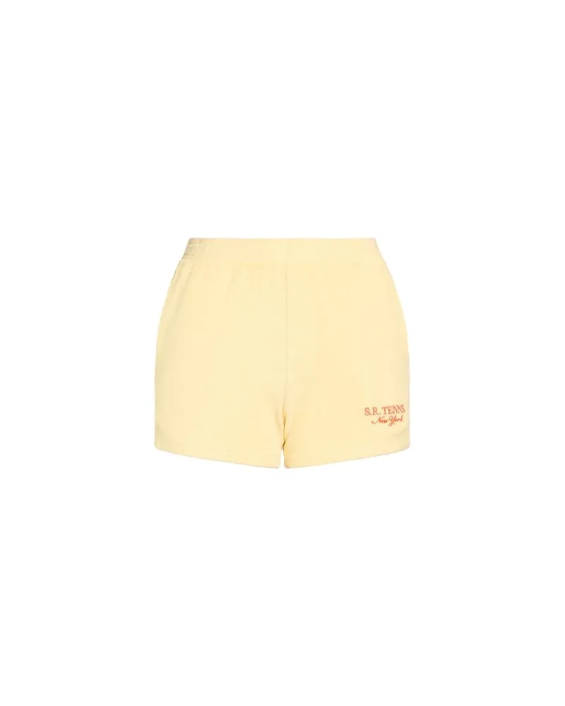 SPORTY & RICH HOSEN & RÖCKE - Shorts & Bermudashortsauf YOOX.COM Pastellgelb