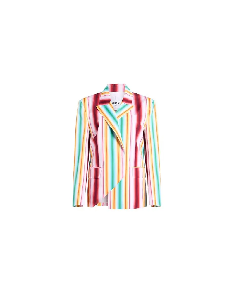 MSGM ANZÜGE und CO-ORDS - Blazersauf YOOX.COM Pastellgelb