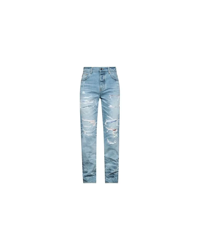 Amiri HOSEN & RÖCKE - Jeanshosenauf YOOX.COM Blau