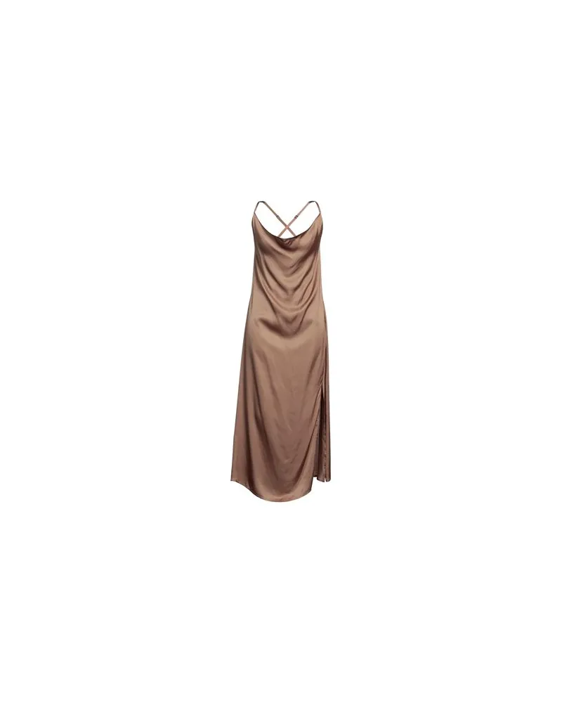 Fly Girl KLEIDER - Maxi-Kleiderauf YOOX.COM Bronze