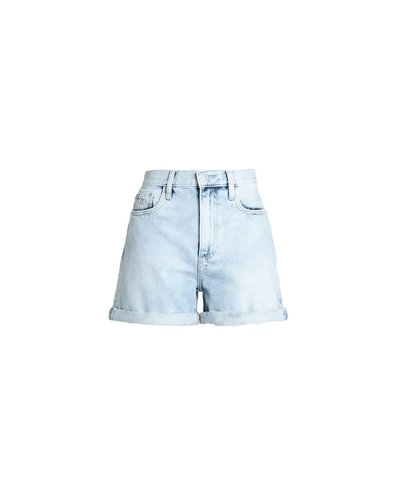 Calvin Klein HOSEN & RÖCKE - Jeansshortsauf YOOX.COM Blau