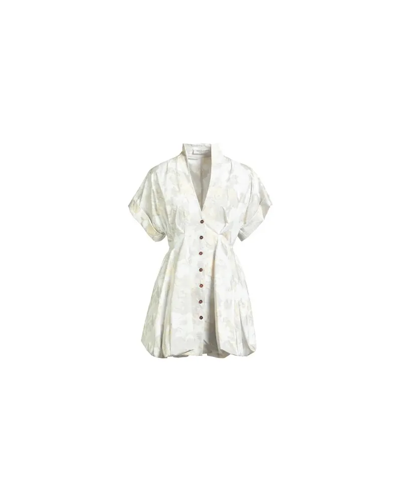 Philosophy Di Lorenzo Serafini KLEIDER - Mini-Kleiderauf YOOX.COM Elfenbein