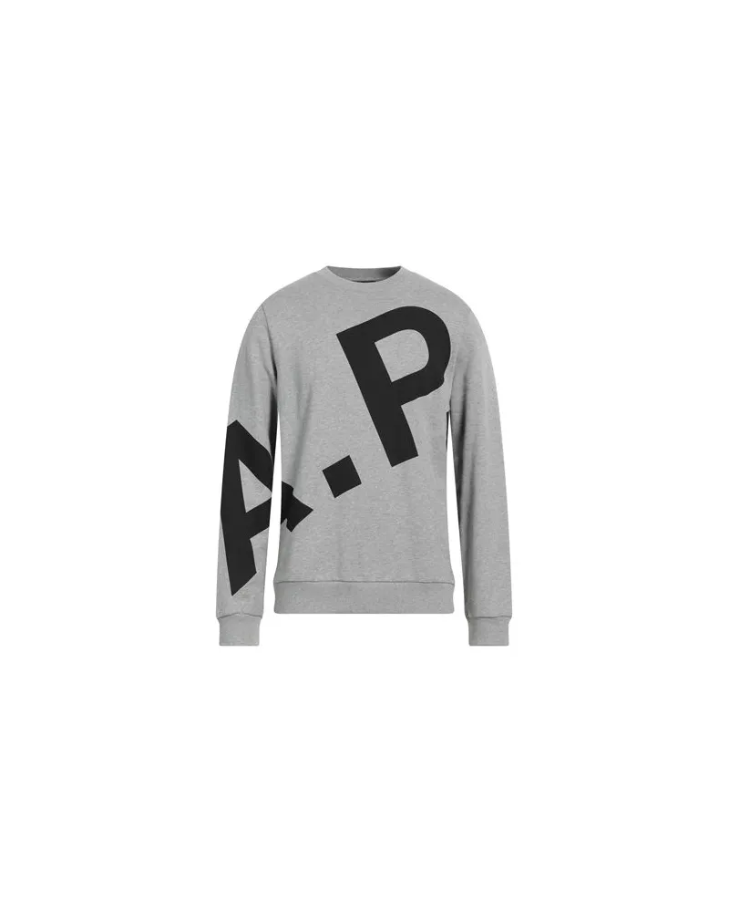 A.P.C. TOPS - Sweatshirtsauf YOOX.COM Hellgrau