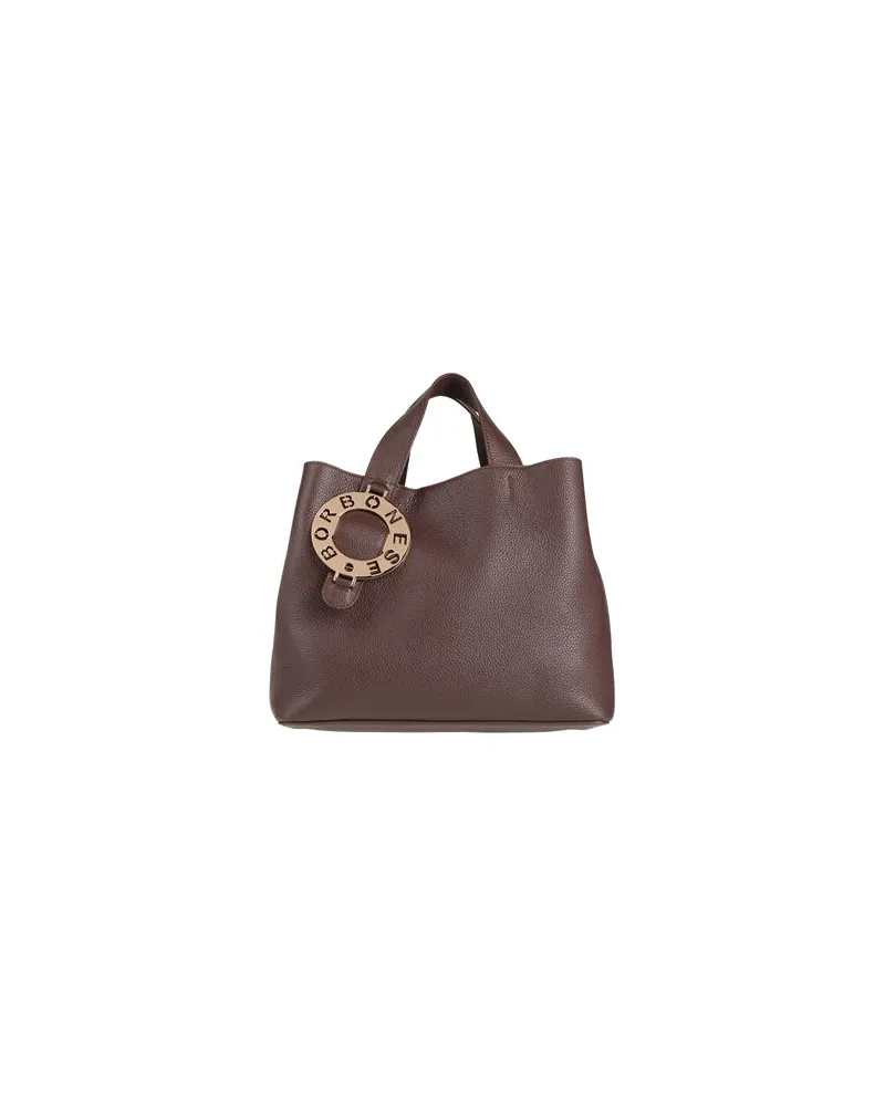 Borbonese LA GRANDA X  - TASCHEN - Handtaschenauf YOOX.COM Schokobraun