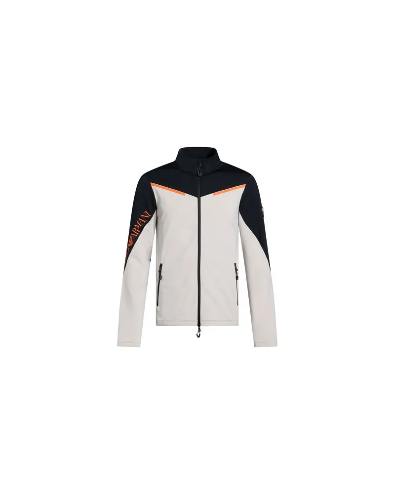 EA7 TOPS - Sweatshirtsauf YOOX.COM Hellgrau