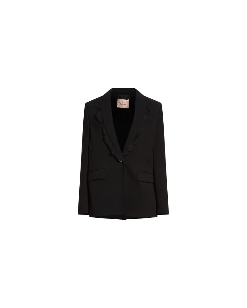 Twin-Set ANZÜGE und CO-ORDS - Blazersauf YOOX.COM Schwarz