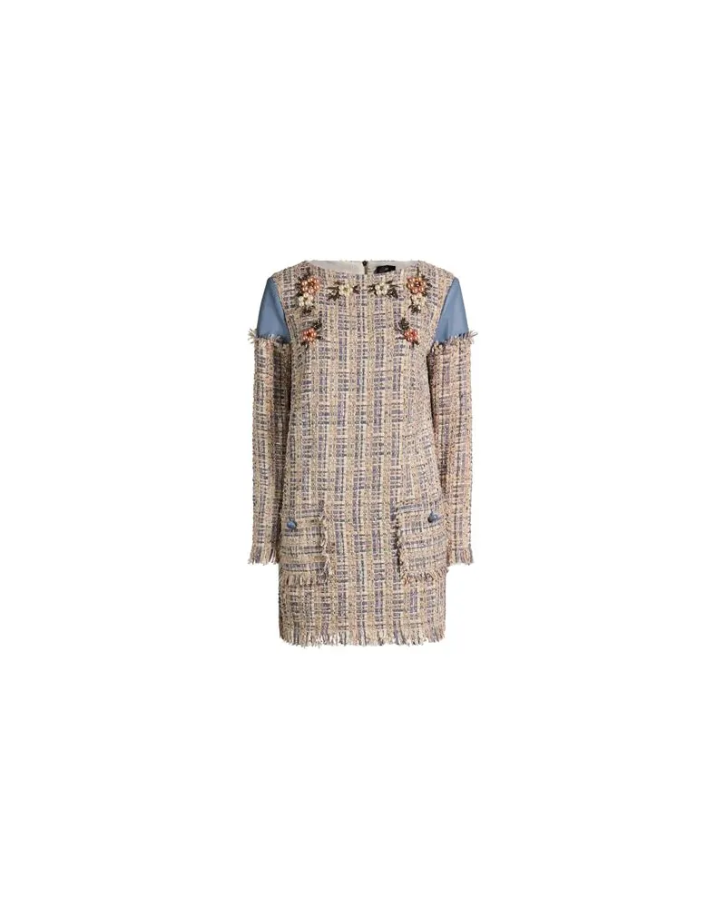 Elisabetta Franchi KLEIDER - Mini-Kleiderauf YOOX.COM Hellblau