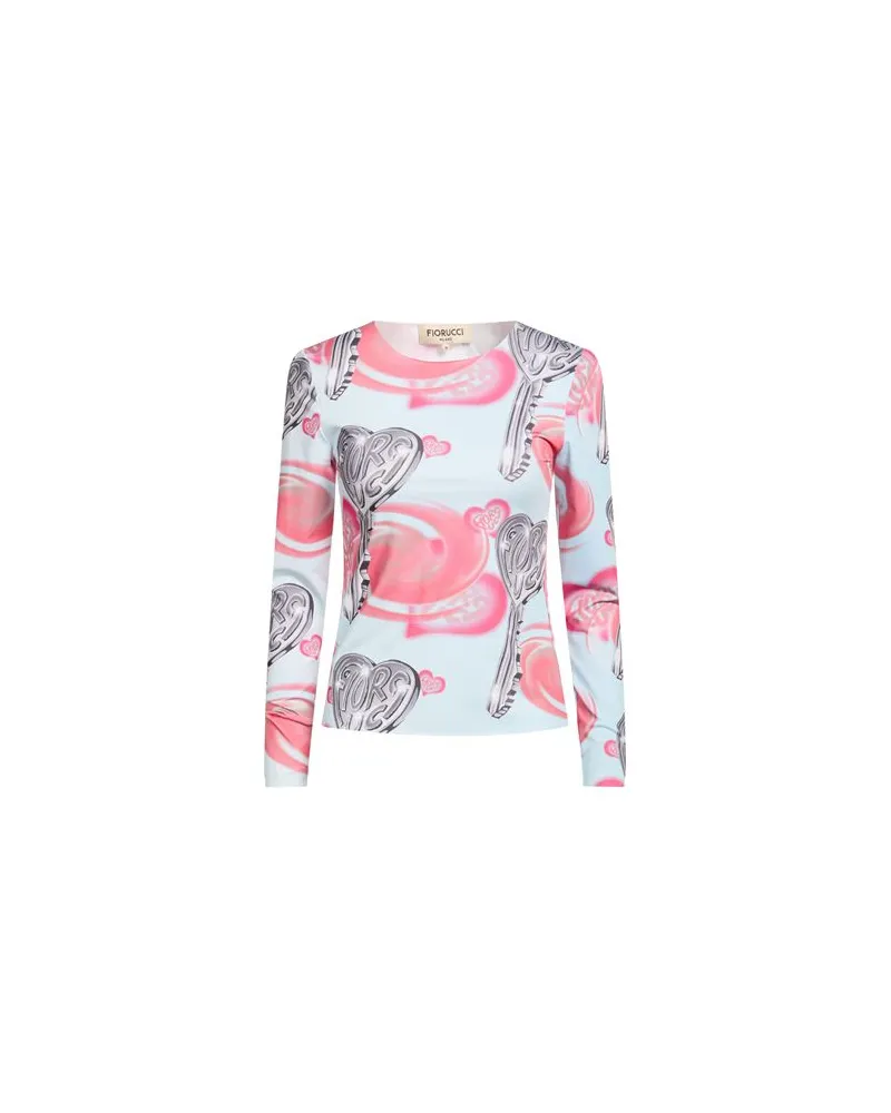 Fiorucci TOPS - T-shirtsauf YOOX.COM Himmelblau