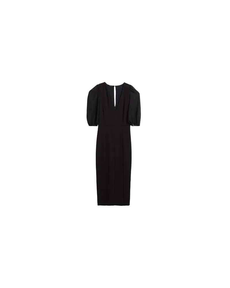 Hanita KLEIDER - Midi-Kleiderauf YOOX.COM Schwarz