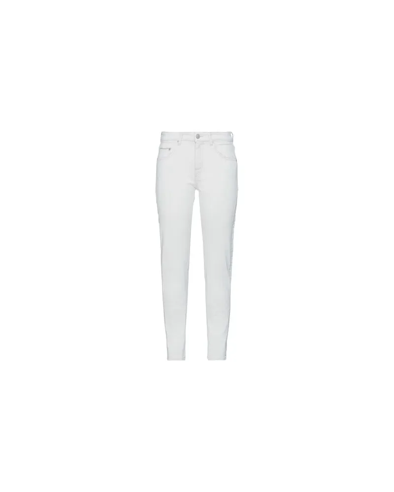 Care Label HOSEN & RÖCKE - Jeanshosenauf YOOX.COM Hellgrau