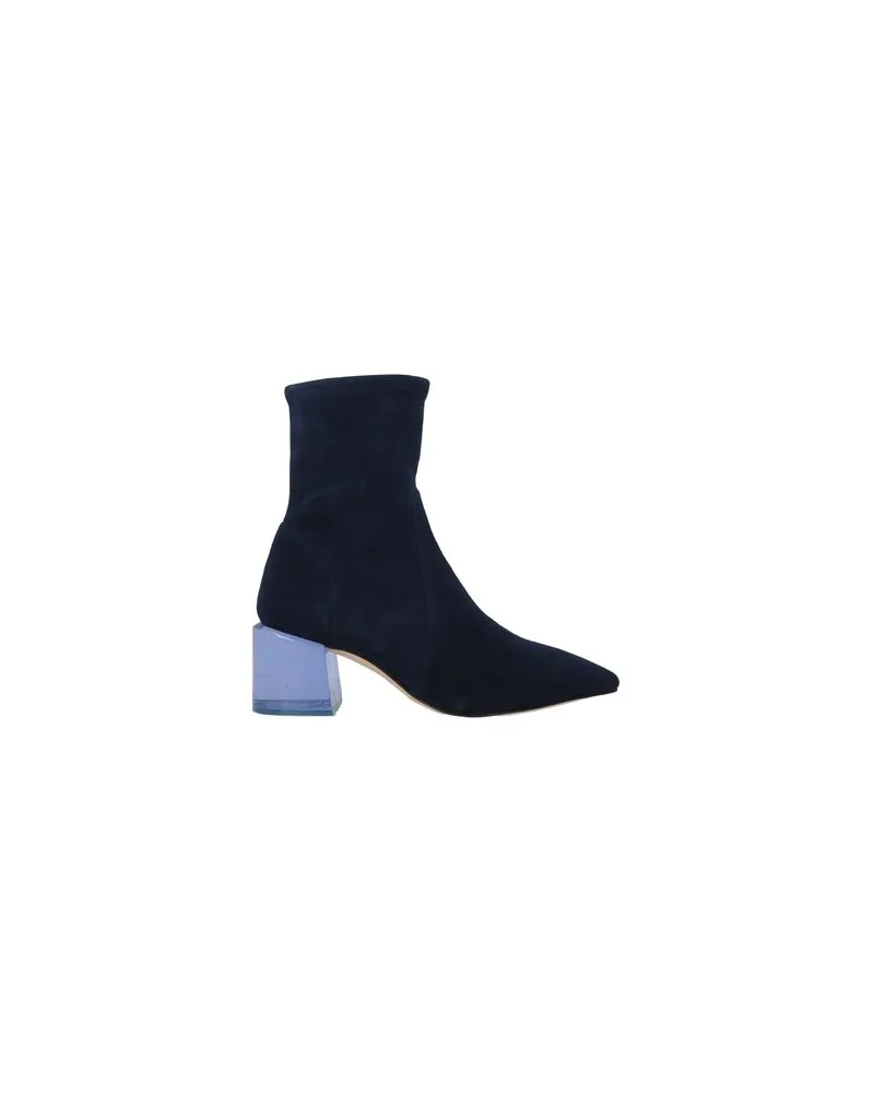 Stuart Weitzman SCHUHE - Stiefelettenauf YOOX.COM Nachtblau