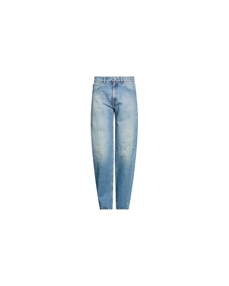 Maison Margiela HOSEN & RÖCKE - Jeanshosenauf YOOX.COM Blau