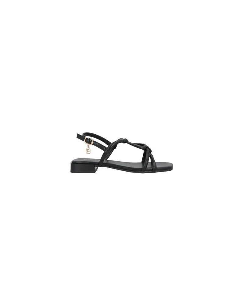 Laura Biagiotti SCHUHE - Sandalenauf YOOX.COM Schwarz