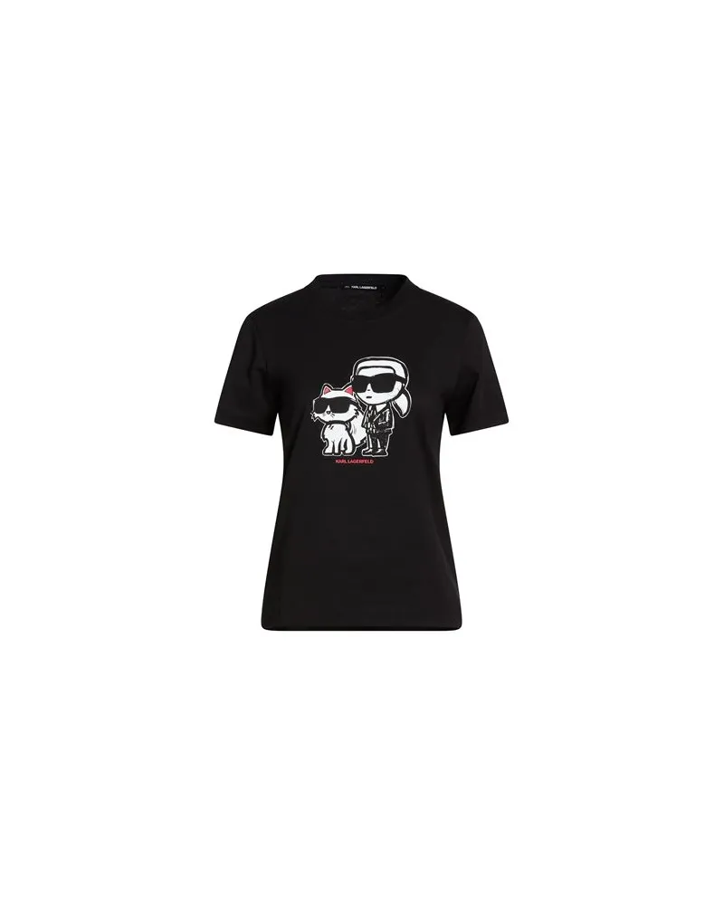 Karl Lagerfeld TOPS - T-shirtsauf YOOX.COM Schwarz