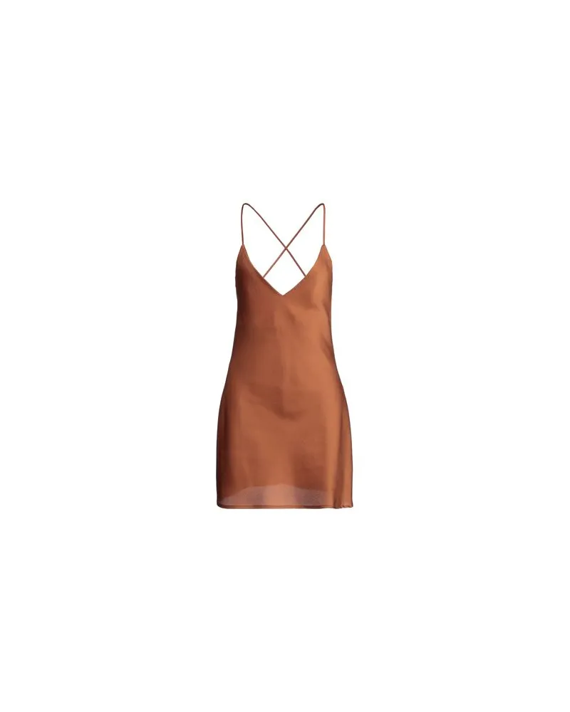 VICOLO KLEIDER - Mini-Kleiderauf YOOX.COM Braun