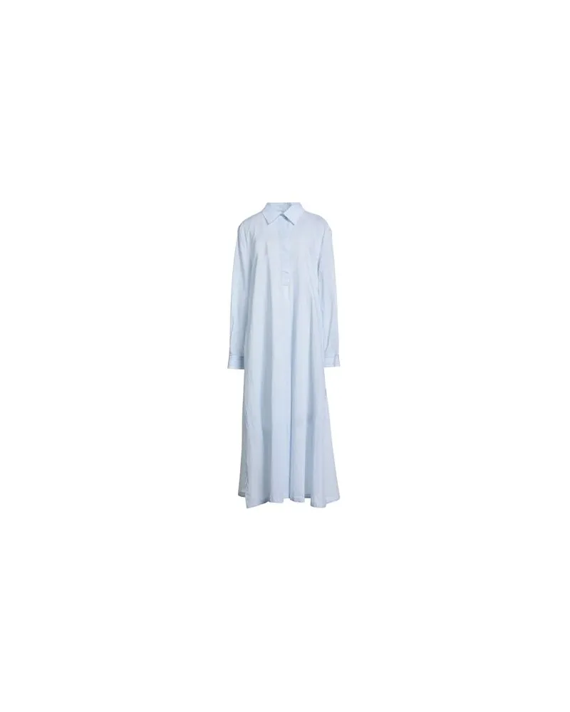 Peserico KLEIDER - Maxi-Kleiderauf YOOX.COM Himmelblau