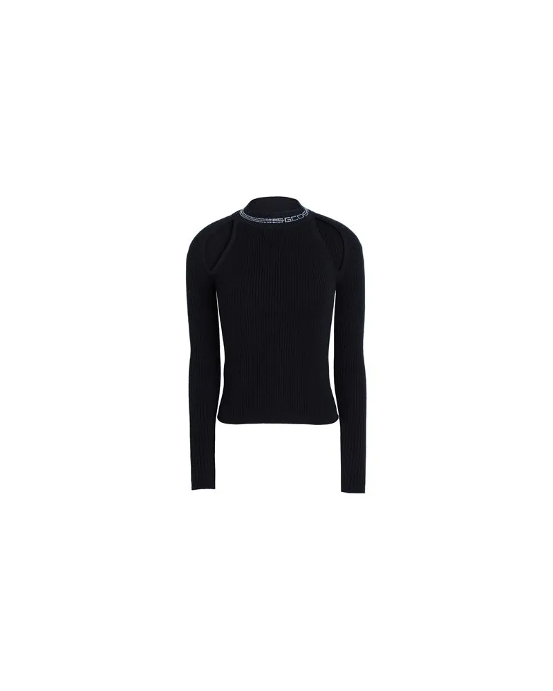 GCDS STRICKWAREN - Pulloverauf YOOX.COM Schwarz