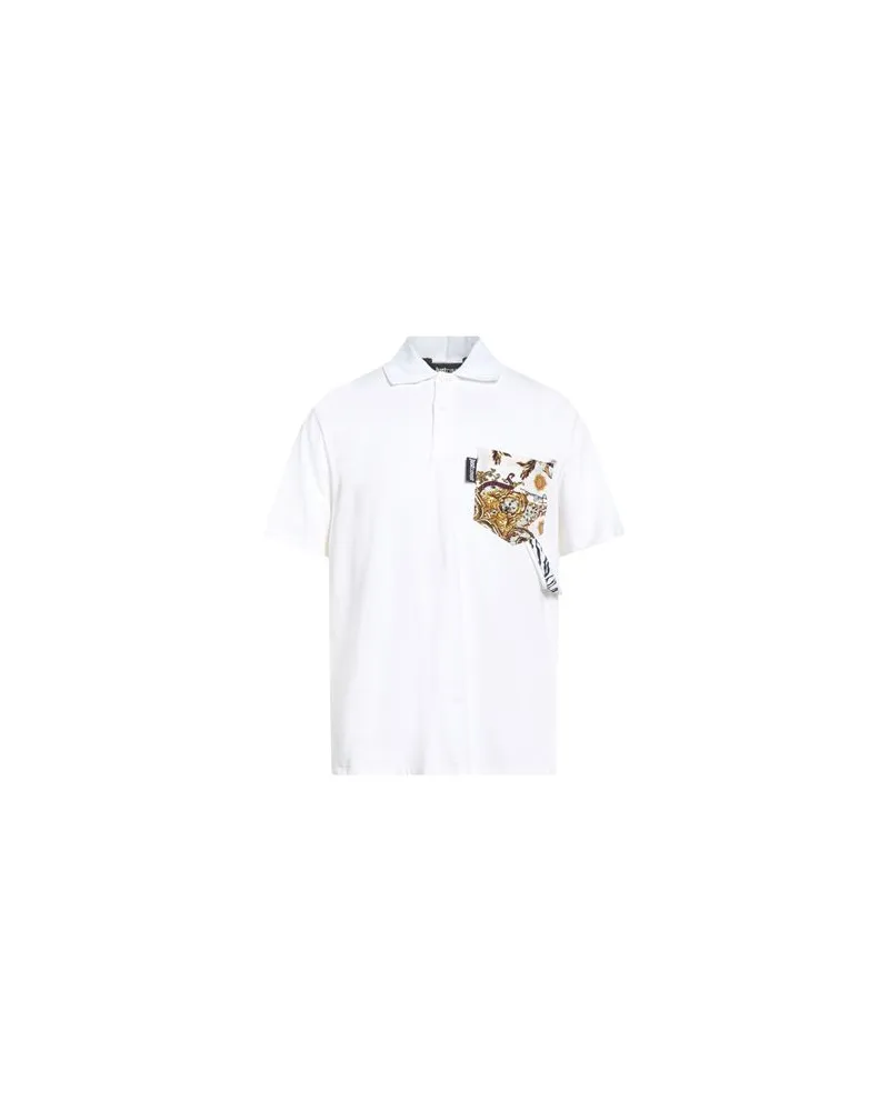 Just Cavalli TOPS - Poloshirtsauf YOOX.COM Cremeweiß