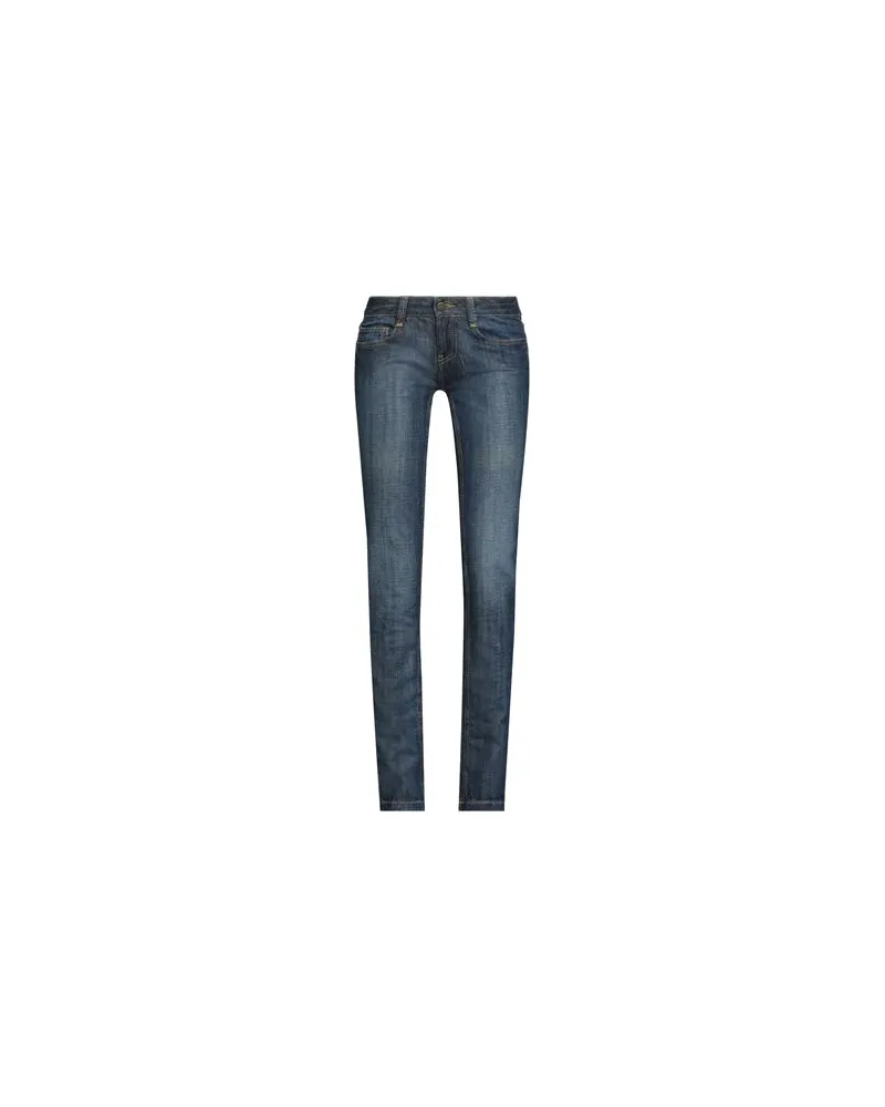 Frankie Morello HOSEN & RÖCKE - Jeanshosenauf YOOX.COM Blau