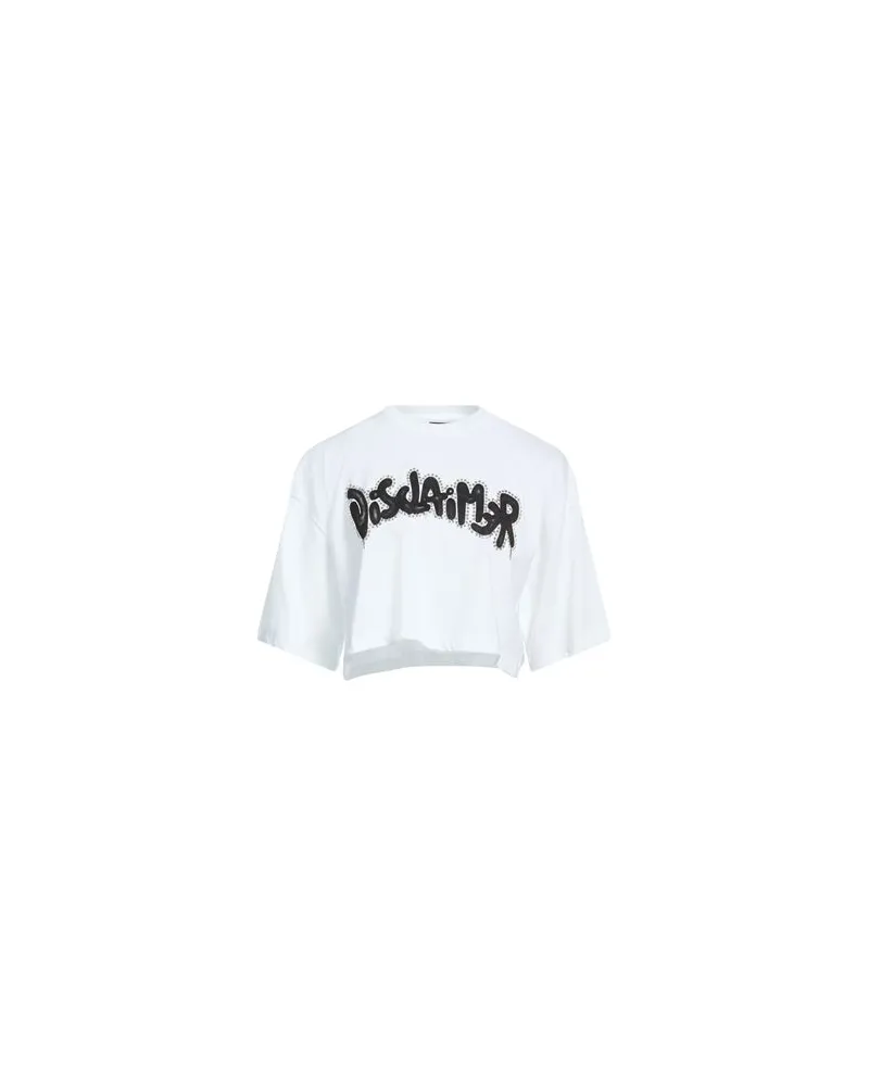 DISCLAIMER TOPS - T-shirtsauf YOOX.COM Weiß