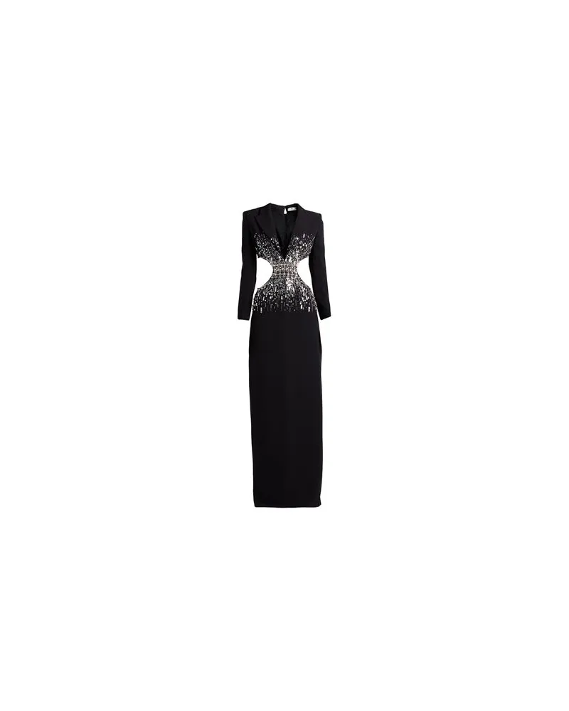 Elisabetta Franchi RED CARPET - KLEIDER - Maxi-Kleiderauf YOOX.COM Schwarz