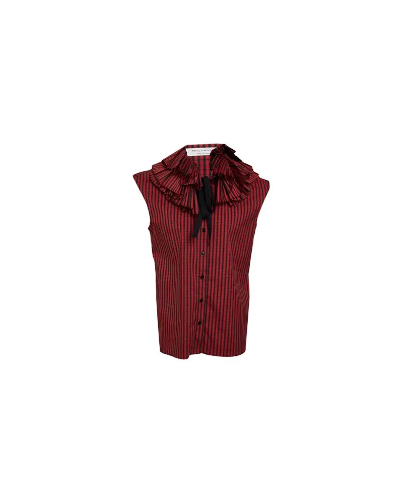 Philosophy Di Lorenzo Serafini TOPS - Hemdenauf YOOX.COM Rot